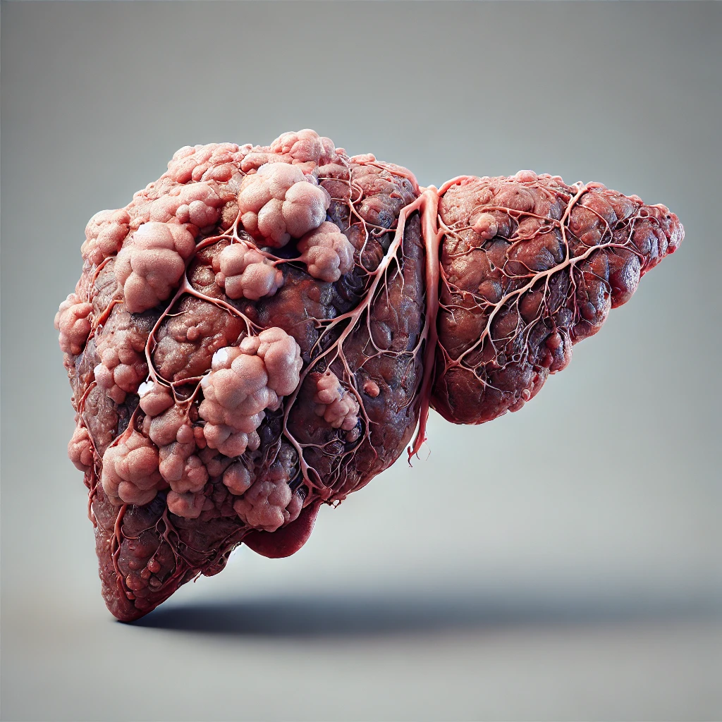 DALL·E-2025-01-29-13.15.32-A-highly-realistic-3D-illustration-of-a-human-liver-severely-affected-by-cancer-closely-resembling-the-reference-image.-The-liver-should-maintain-a-d